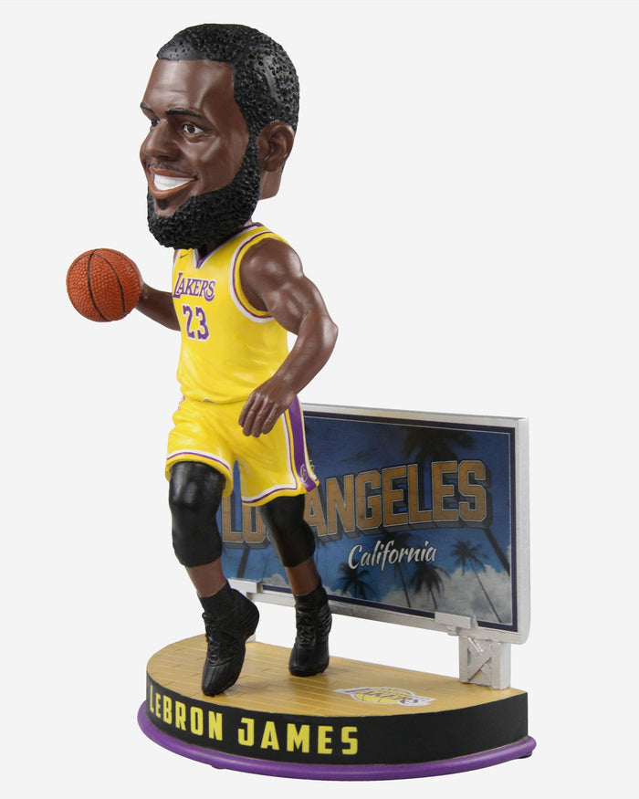 LeBron James Los Angeles Lakers Billboard Bobblehead FOCO - FOCO.com