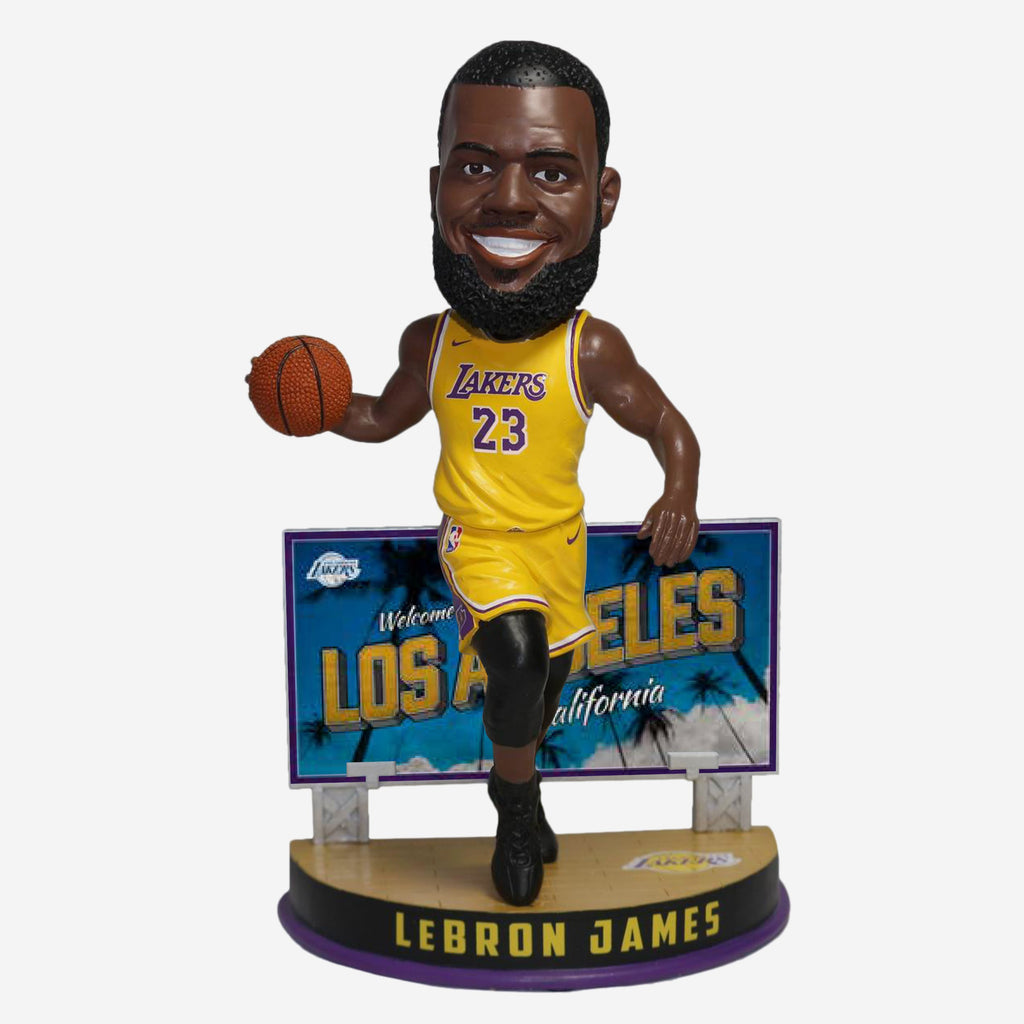 LeBron James Los Angeles Lakers Billboard Bobblehead FOCO - FOCO.com