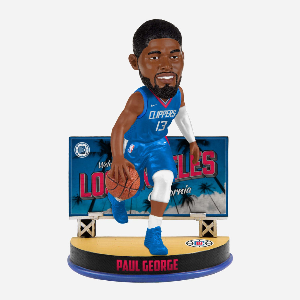 Paul George Los Angeles Clippers Billboard Bobblehead FOCO - FOCO.com