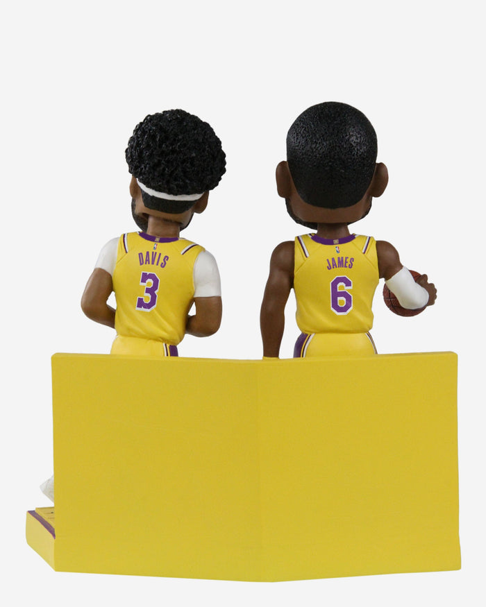 LeBron James & Anthony Davis Los Angeles Lakers Bobblemate Dual Bobblehead FOCO - FOCO.com
