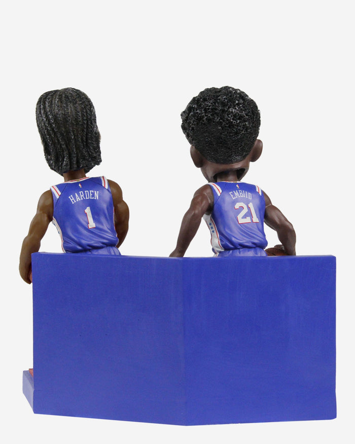 Joel Embiid & James Harden Philadelphia 76ers Bobblemate Dual Bobblehead FOCO - FOCO.com
