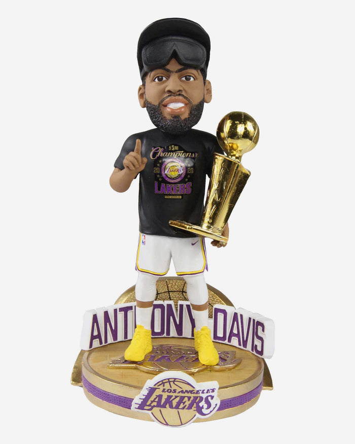 Anthony Davis Los Angeles Lakers Celebration Series Bobblehead FOCO - FOCO.com