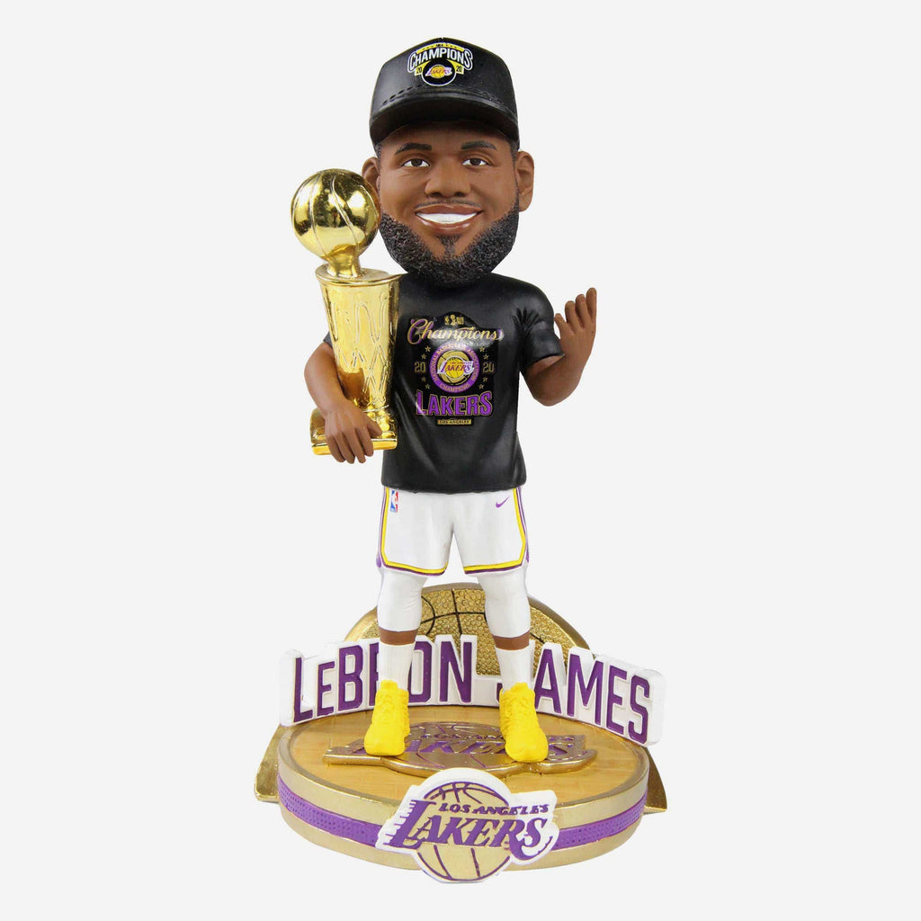 LeBron James Los Angeles Lakers Celebration Series Bobblehead FOCO - FOCO.com