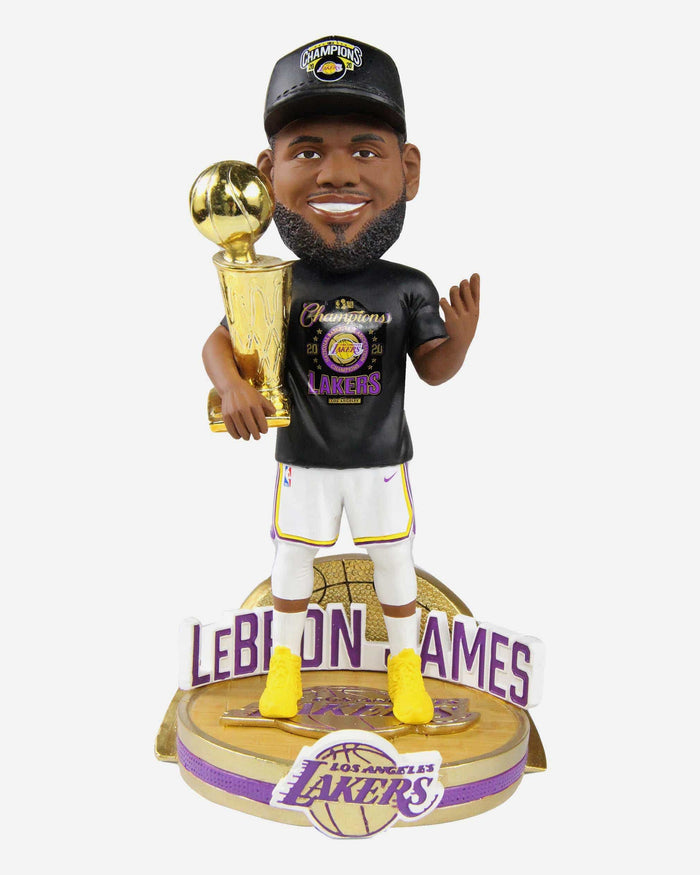 LeBron James Los Angeles Lakers Celebration Series Bobblehead FOCO - FOCO.com