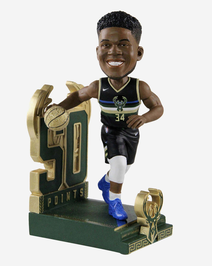 Giannis Antetokounmpo Milwaukee Bucks 50 Point Game Bobblehead FOCO - FOCO.com