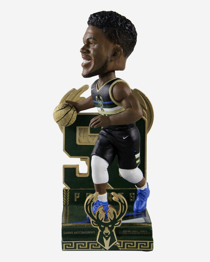 Giannis Antetokounmpo Milwaukee Bucks 50 Point Game Bobblehead FOCO - FOCO.com