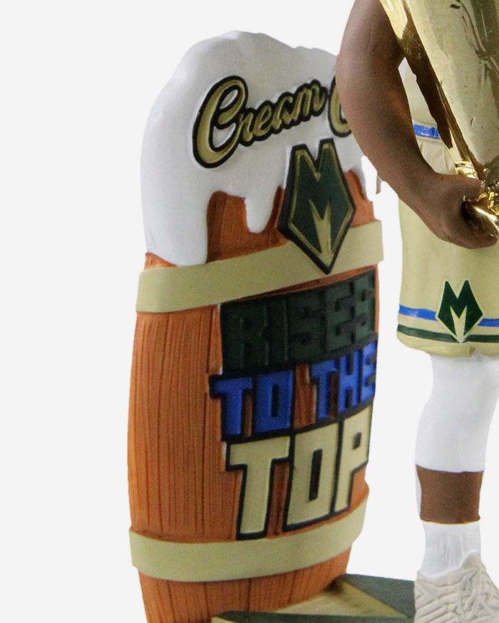 Giannis Antetokounmpo Milwaukee Bucks Cream City Bobblehead FOCO - FOCO.com