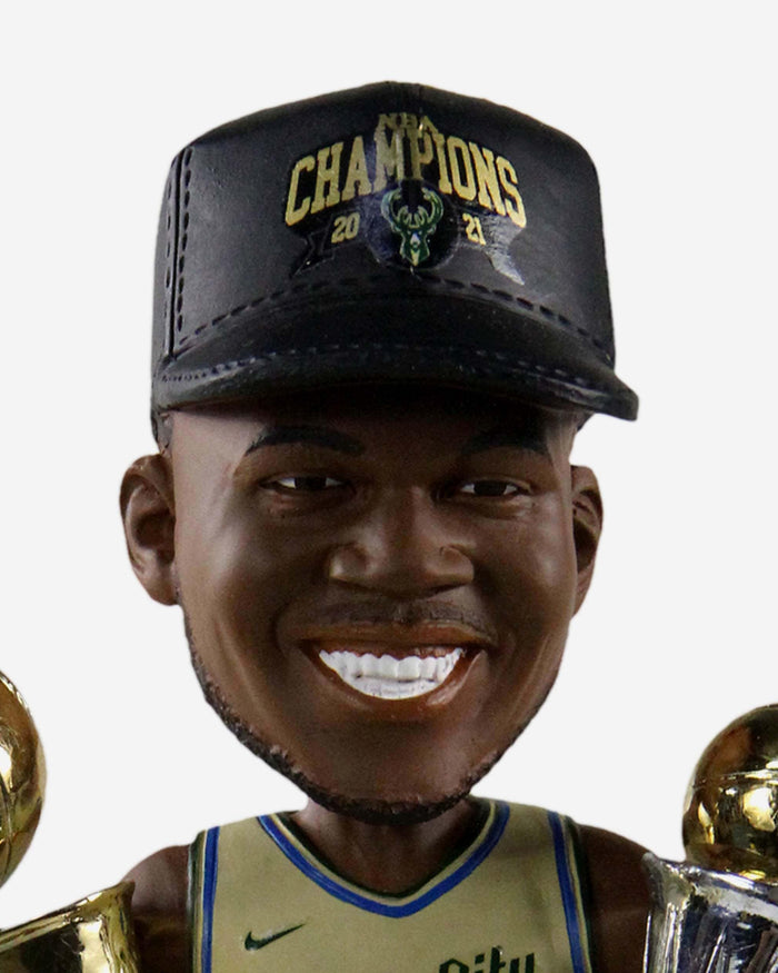 Giannis Antetokounmpo Milwaukee Bucks Cream City Bobblehead FOCO - FOCO.com