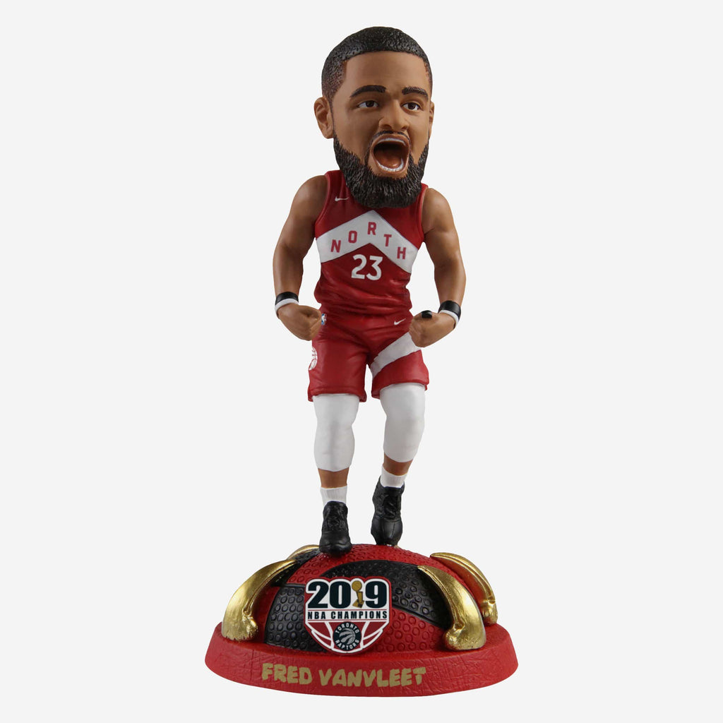 Fred VanVleet Toronto Raptors 2019 NBA Champions City Jersey Bobblehead FOCO - FOCO.com