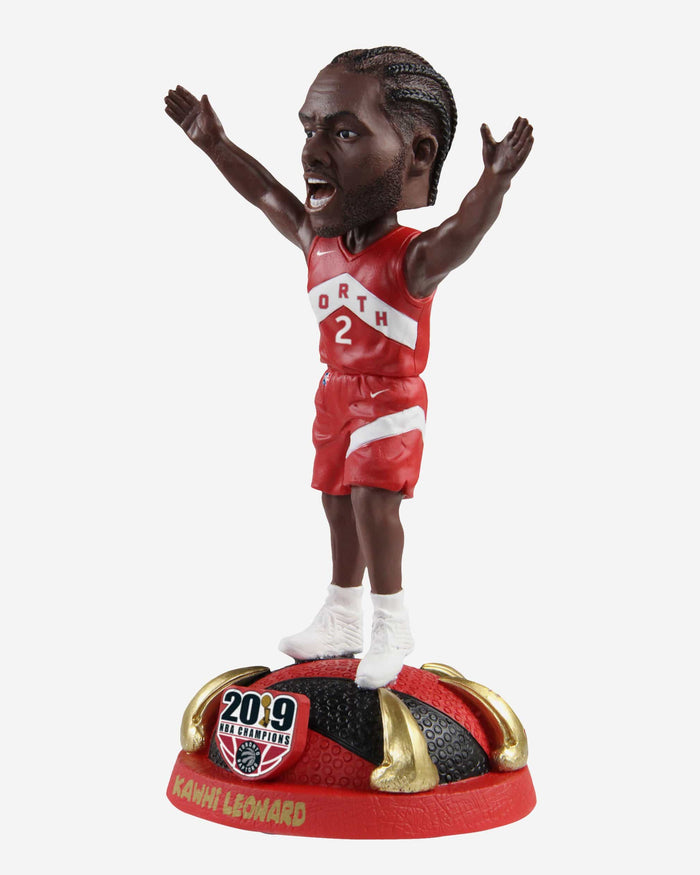 Kawhi Leonard Toronto Raptors 2019 NBA Champions City Jersey Bobblehead FOCO - FOCO.com