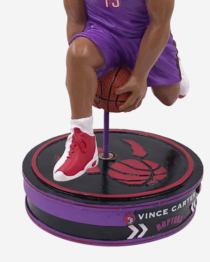 Vince Carter Toronto Raptors Dunk Contest Throwback Jersey Bobblehead FOCO - FOCO.com