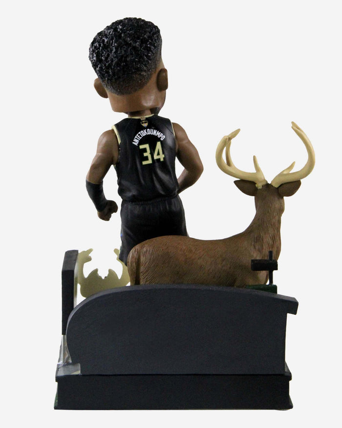 Giannis Antetokounmpo Milwaukee Bucks Deer District Bobblehead FOCO - FOCO.com