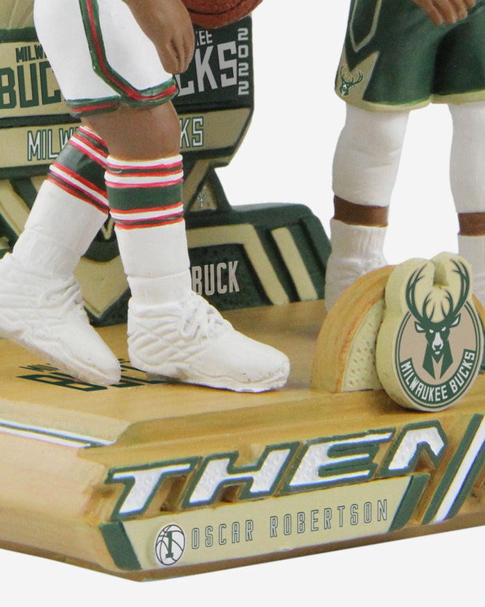 Oscar Robertson & Giannis Antetokounmpo Milwaukee Bucks Then And Now Bobblehead FOCO - FOCO.com