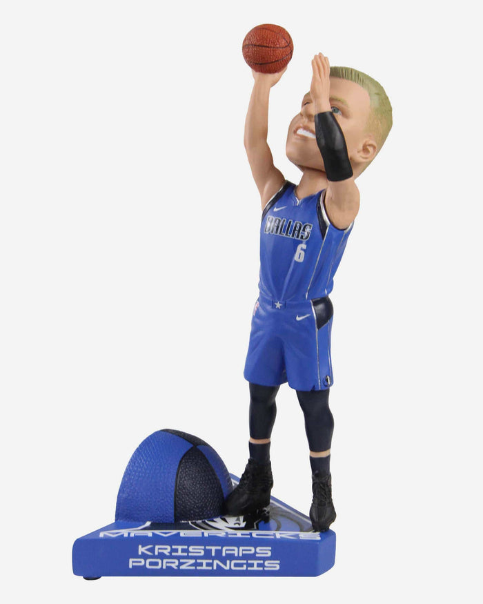 Kristaps Porzingis Dallas Mavericks Dynamic Duo Bobblehead FOCO - FOCO.com