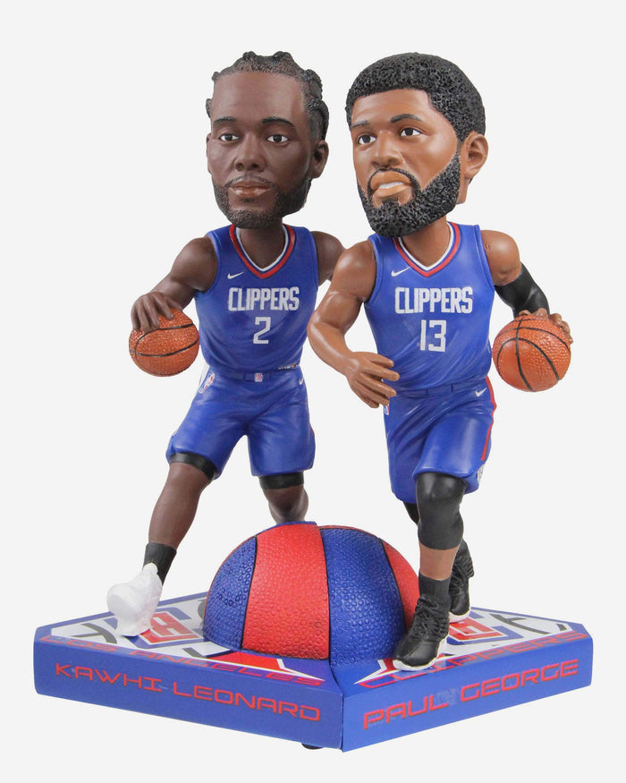 Paul George Los Angeles Clippers Dynamic Duo Bobblehead FOCO - FOCO.com