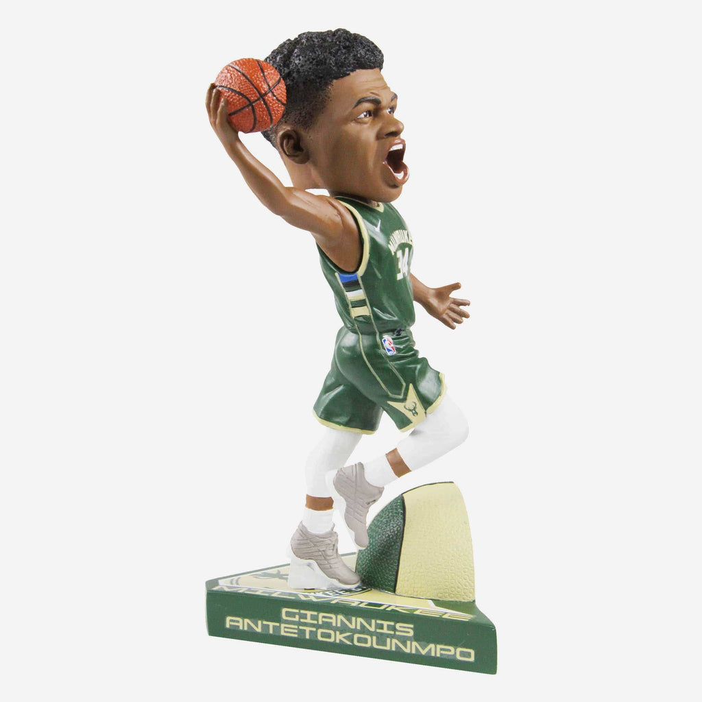 Giannis Antetokounmpo Milwaukee Bucks Dynamic Duo Bobblehead FOCO - FOCO.com