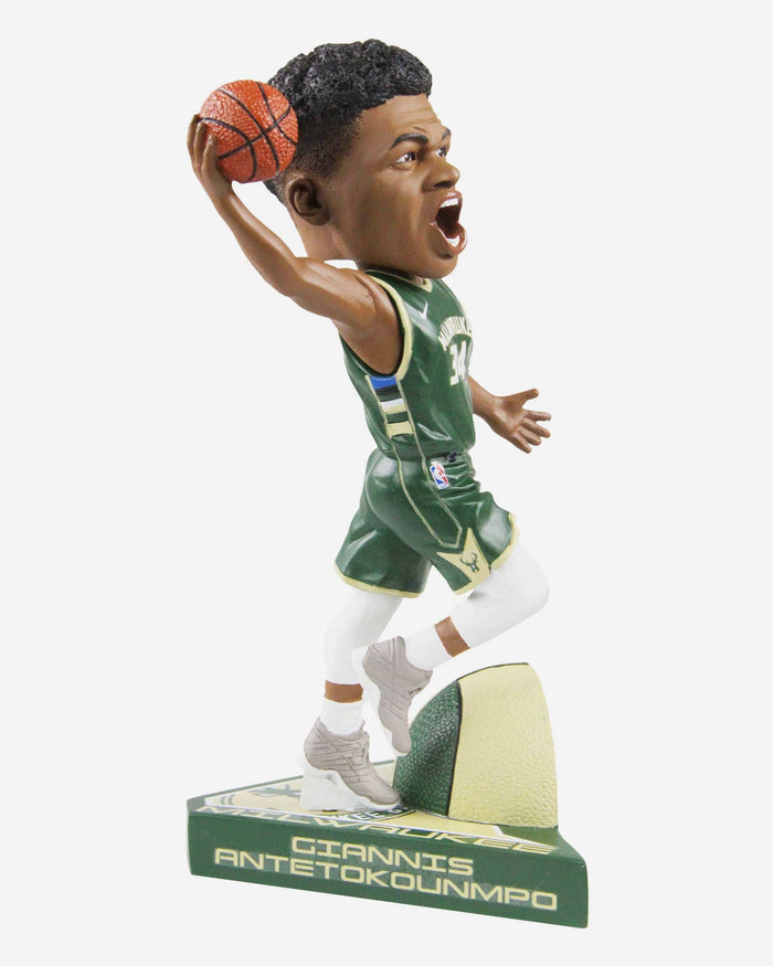 Giannis Antetokounmpo Milwaukee Bucks Dynamic Duo Bobblehead FOCO - FOCO.com