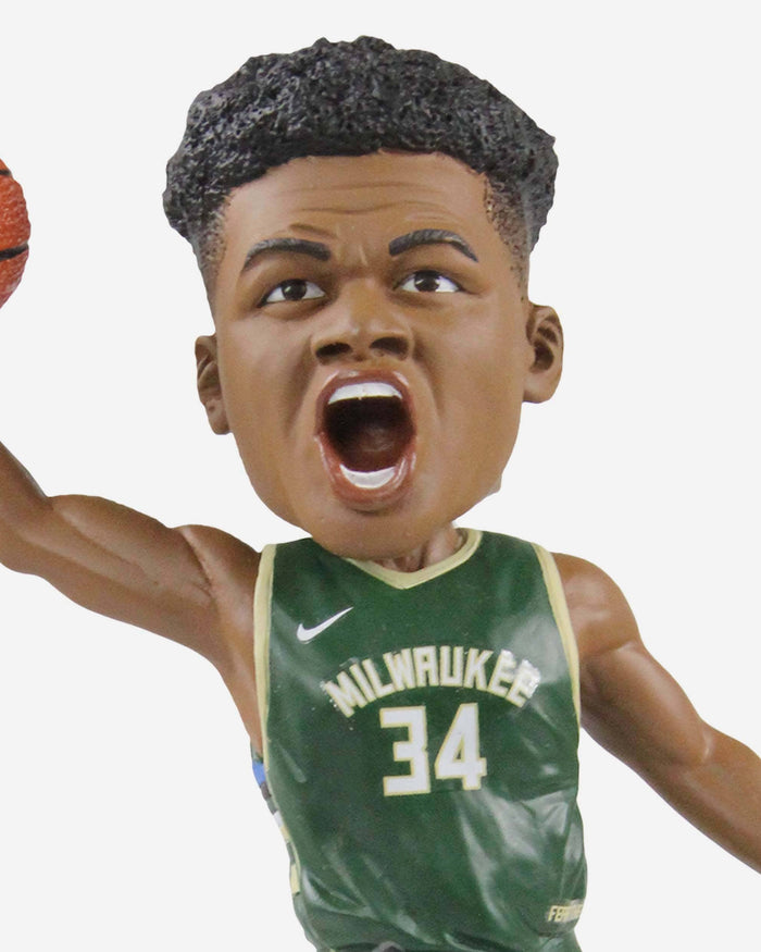 Giannis Antetokounmpo Milwaukee Bucks Dynamic Duo Bobblehead FOCO - FOCO.com