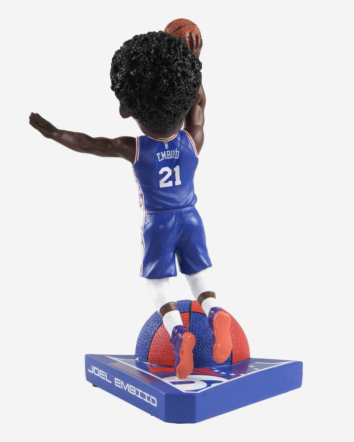 Joel Embiid Philadelphia 76ers Dynamic Duo Bobblehead FOCO - FOCO.com