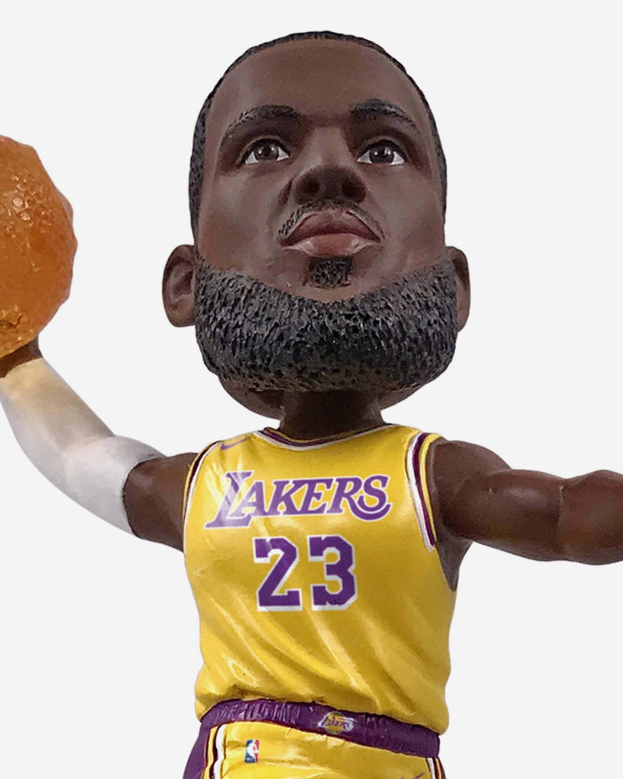 LeBron James Los Angeles Lakers On Fire Bobblehead FOCO - FOCO.com