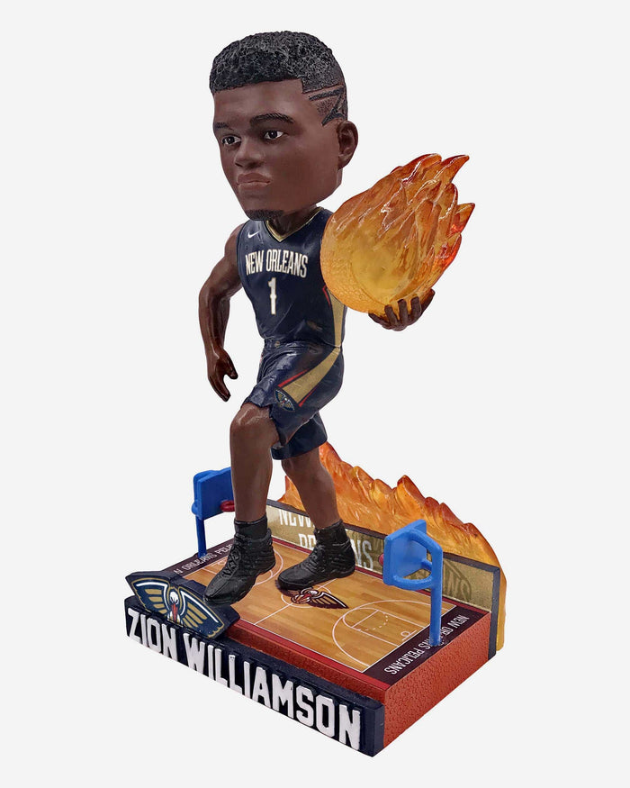 Zion Williamson New Orleans Pelicans On Fire Bobblehead FOCO - FOCO.com