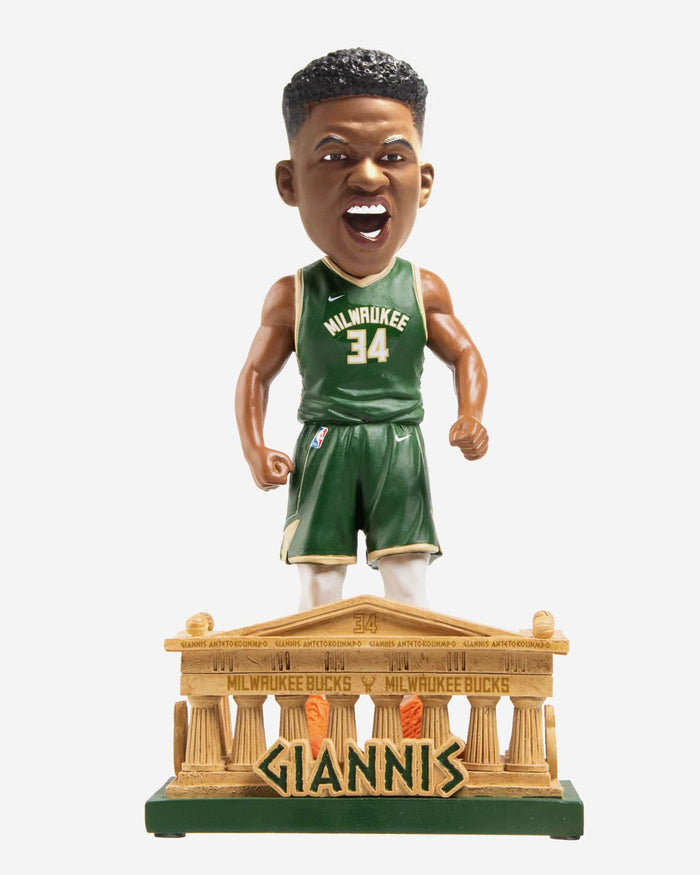 Giannis Antetokounmpo Milwaukee Bucks Greece Bobblehead FOCO - FOCO.com