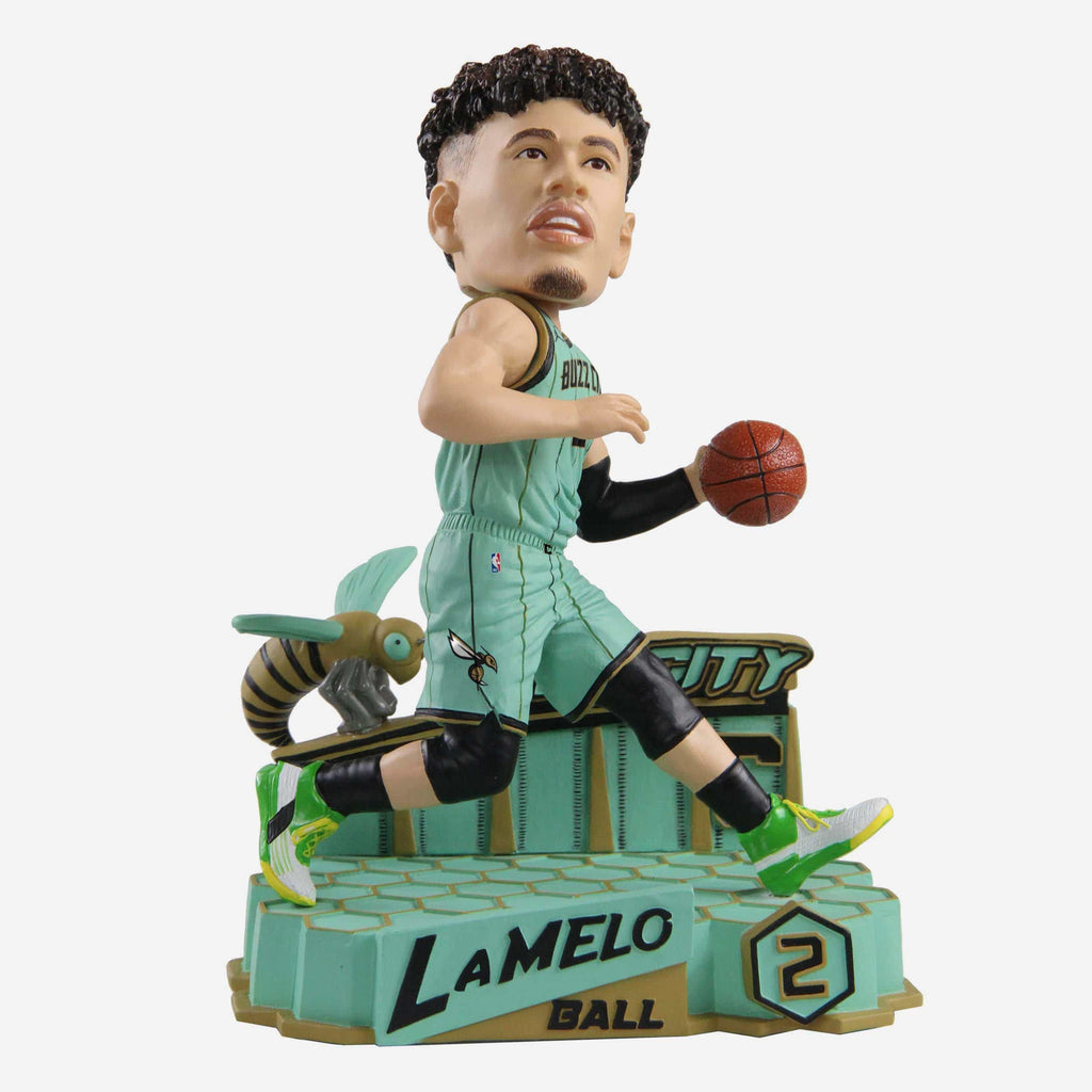 LaMelo Ball Charlotte Hornets City Jersey Bobblehead FOCO - FOCO.com