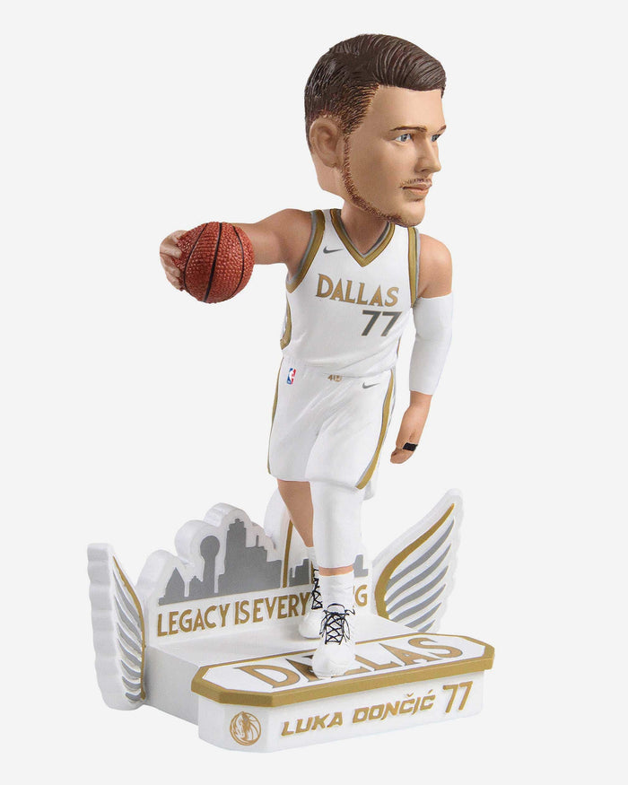 Luka Doncic Dallas Mavericks City Jersey Bobblehead FOCO - FOCO.com