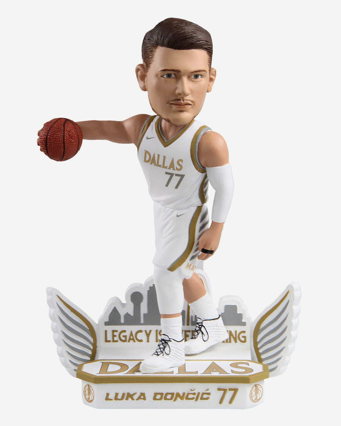 Luka Doncic Dallas Mavericks City Jersey Bobblehead FOCO - FOCO.com