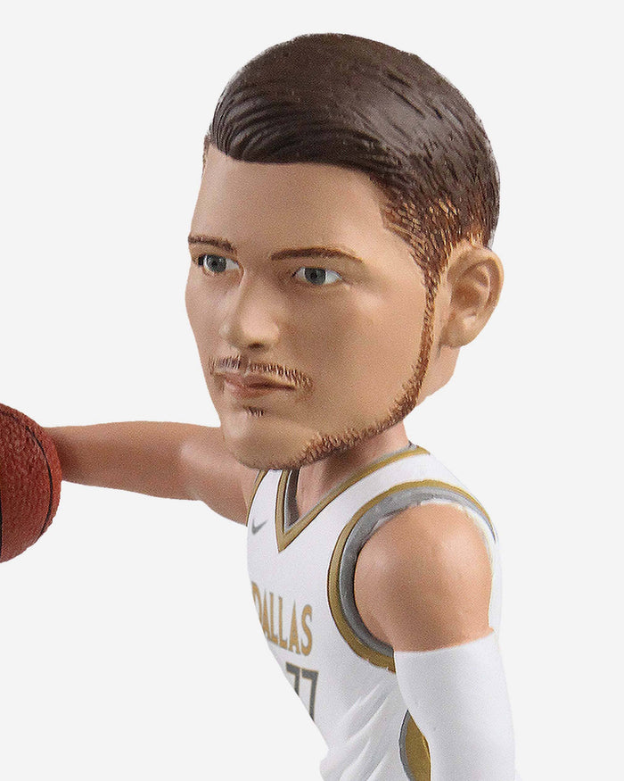 Luka Doncic Dallas Mavericks City Jersey Bobblehead FOCO - FOCO.com