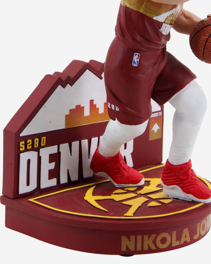 Nikola Jokic Denver Nuggets City Jersey Bobblehead FOCO - FOCO.com