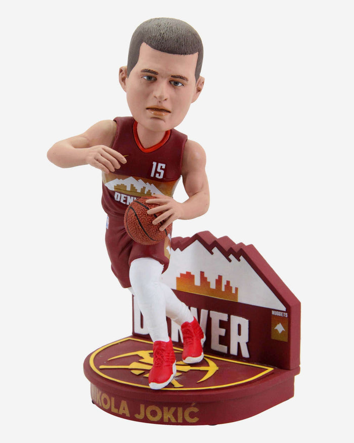 Nikola Jokic Denver Nuggets City Jersey Bobblehead FOCO - FOCO.com