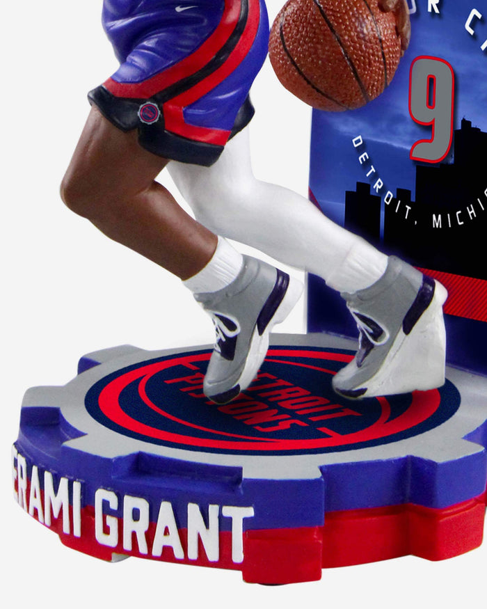 Jerami Grant Detroit Pistons City Jersey Bobblehead FOCO - FOCO.com