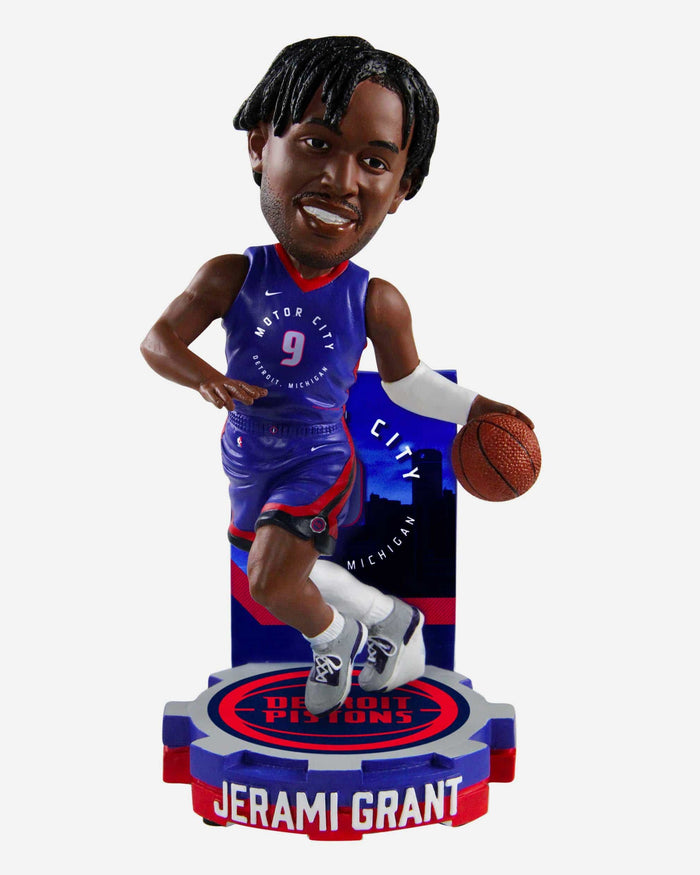 Jerami Grant Detroit Pistons City Jersey Bobblehead FOCO - FOCO.com