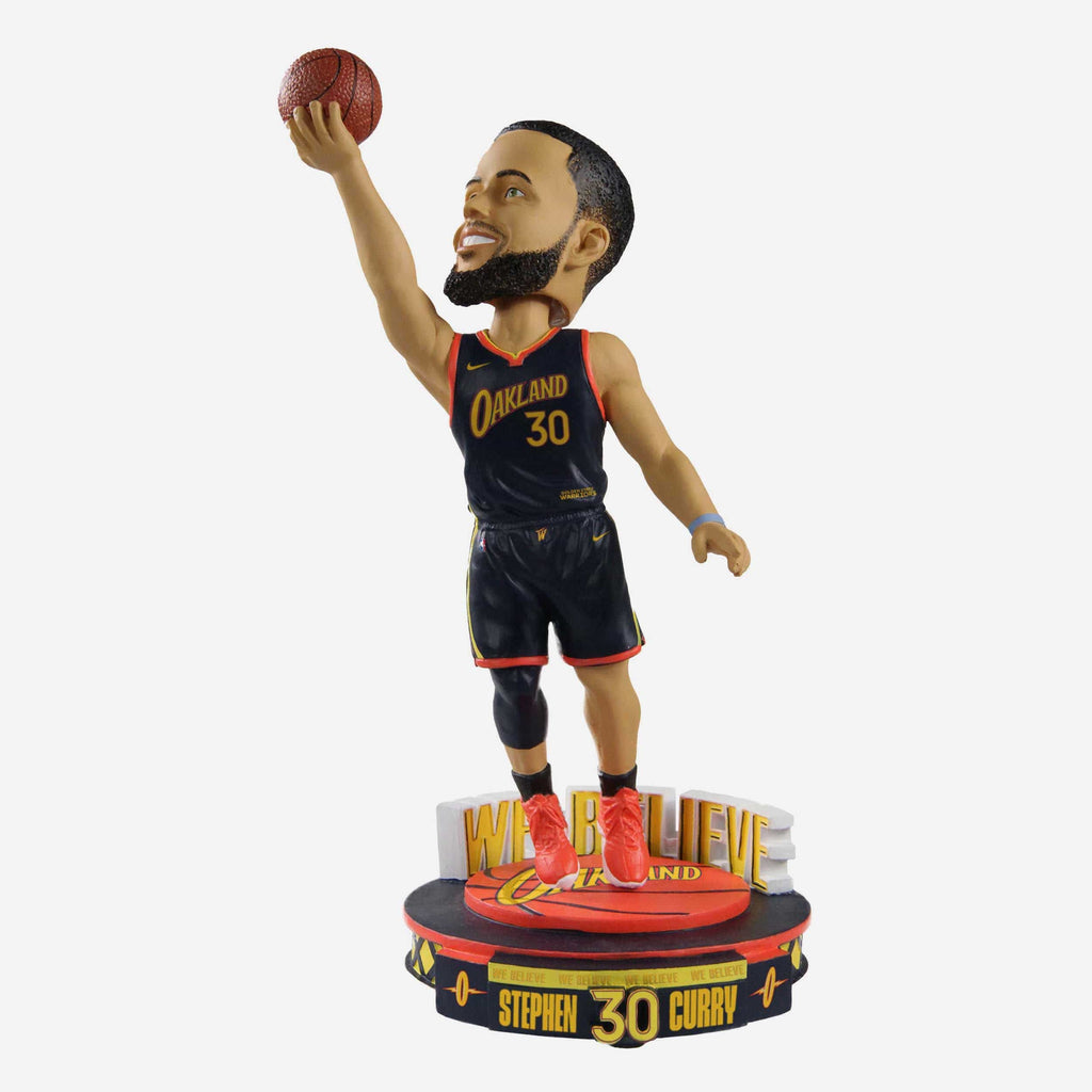 Steph Curry Golden State Warriors City Jersey Bobblehead FOCO - FOCO.com