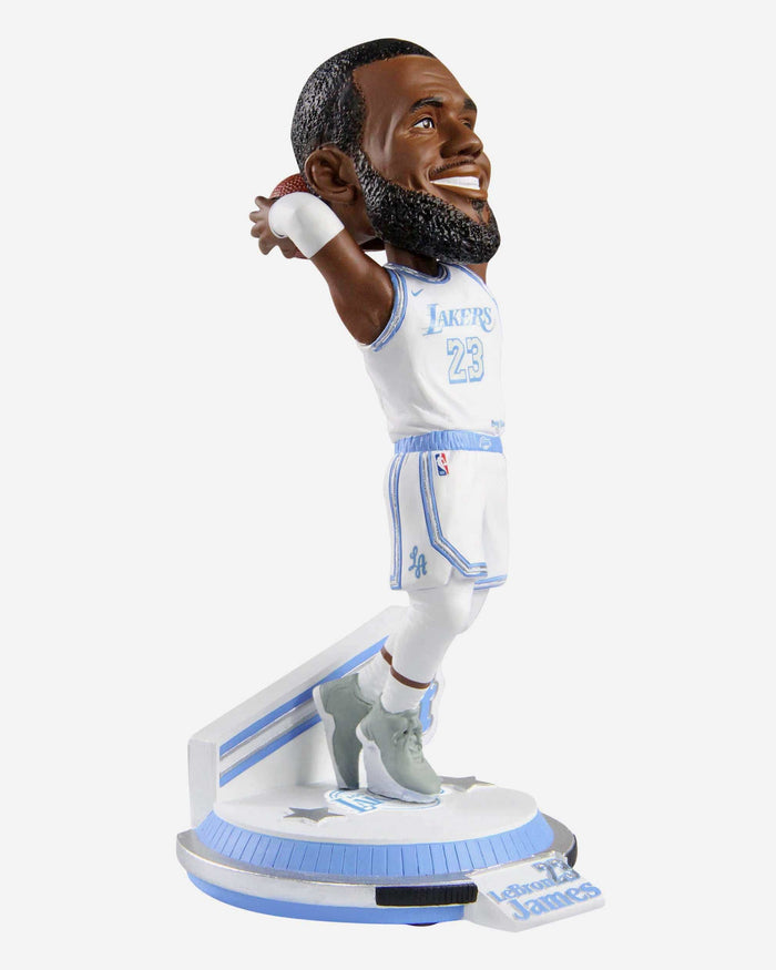 LeBron James Los Angeles Lakers City Jersey Bobblehead FOCO - FOCO.com