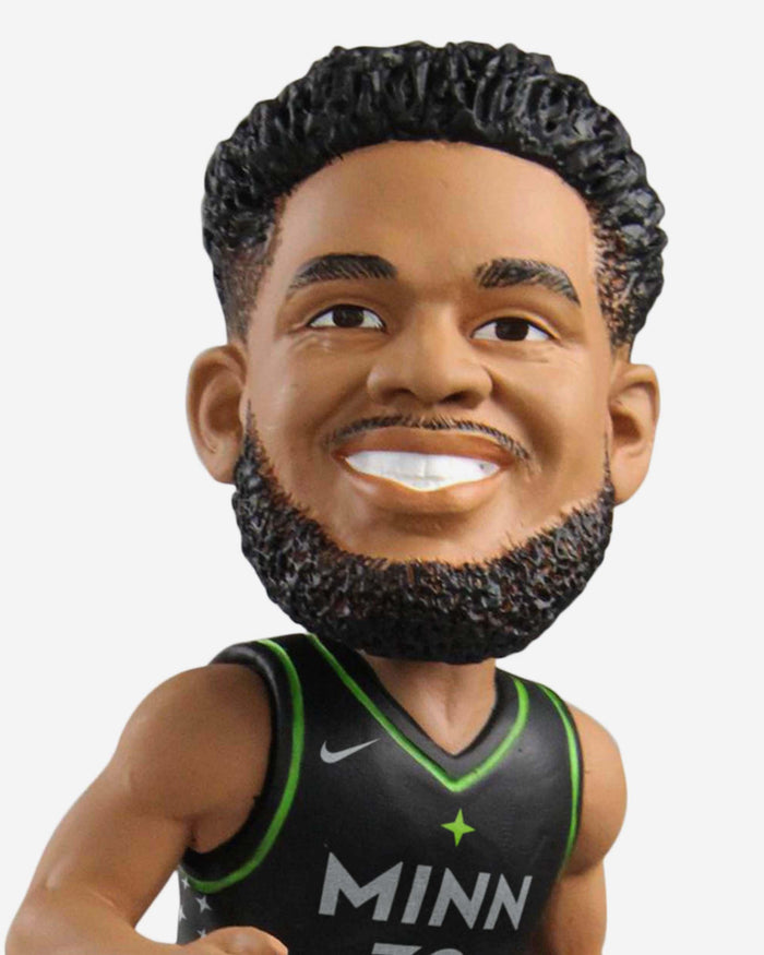 Karl-Anthony Towns Minnesota Timberwolves City Jersey Bobblehead FOCO - FOCO.com