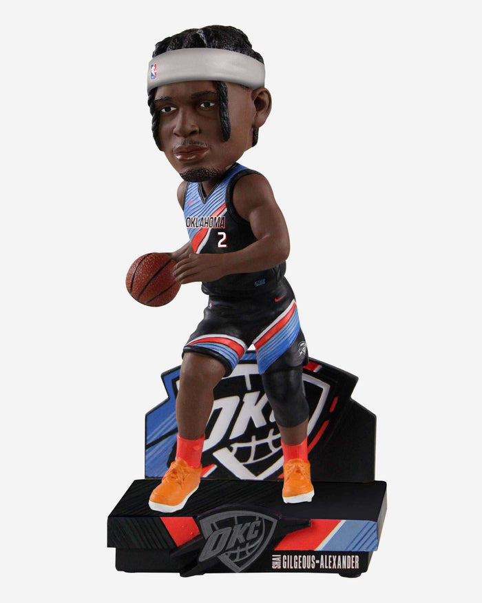 Shai Gilgeous-Alexander Oklahoma City Thunder City Jersey Bobblehead FOCO - FOCO.com