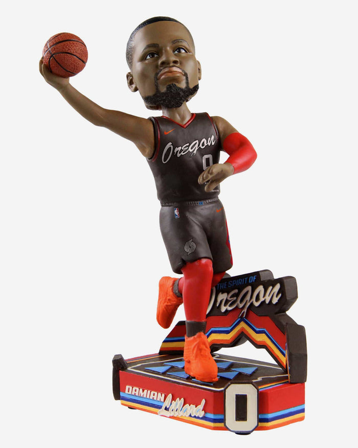 Damian Lillard Portland Trail Blazers City Jersey Bobblehead FOCO - FOCO.com