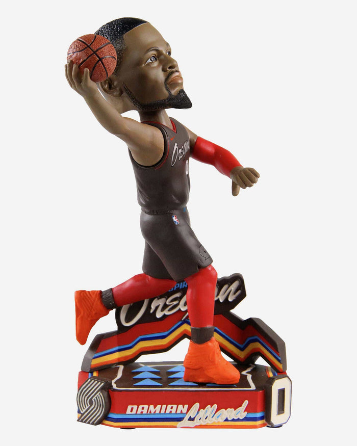 Damian Lillard Portland Trail Blazers City Jersey Bobblehead FOCO - FOCO.com