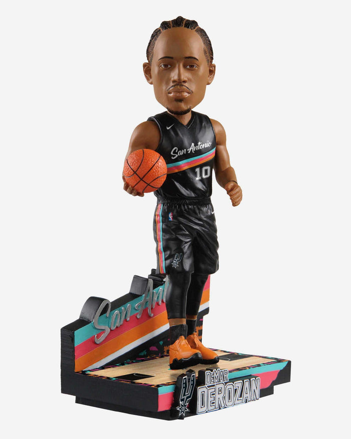 Demar DeRozan San Antonio Spurs City Jersey Bobblehead FOCO - FOCO.com