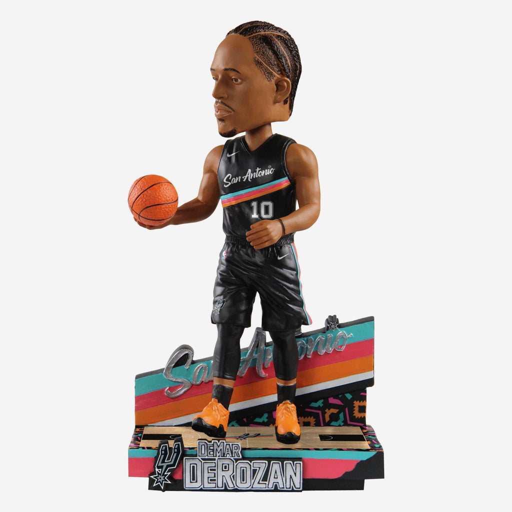 Demar DeRozan San Antonio Spurs City Jersey Bobblehead FOCO - FOCO.com