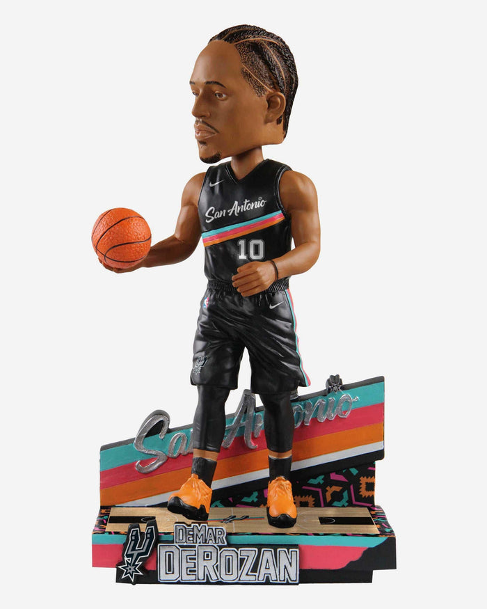 Demar DeRozan San Antonio Spurs City Jersey Bobblehead FOCO - FOCO.com