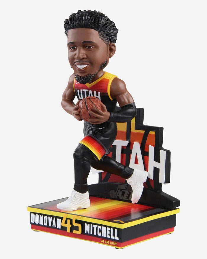 Donovan Mitchell Utah Jazz City Jersey Bobblehead FOCO - FOCO.com