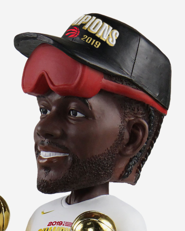 Kawhi Leonard Toronto Raptors 2019 NBA Champions MVP Celebration Bobblehead FOCO - FOCO.com