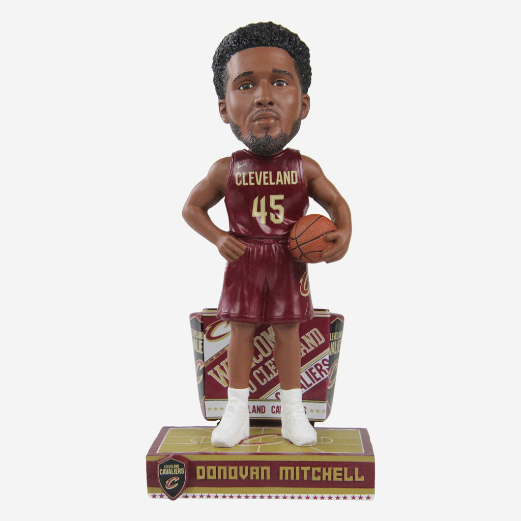 Donovan Mitchell Cleveland Cavaliers Next Stop Bobblehead FOCO - FOCO.com