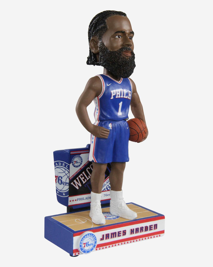 James Harden Philadelphia 76ers Next Stop Bobblehead FOCO - FOCO.com