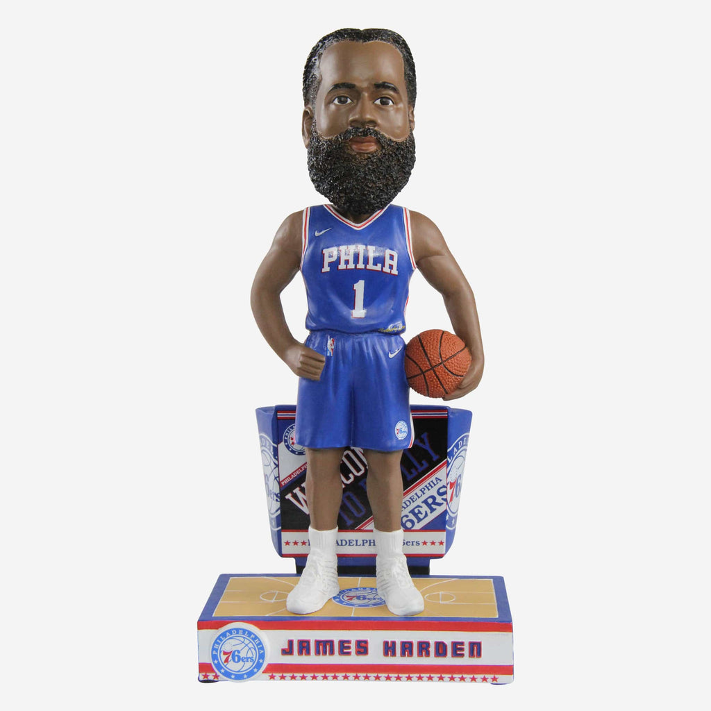 James Harden Philadelphia 76ers Next Stop Bobblehead FOCO - FOCO.com