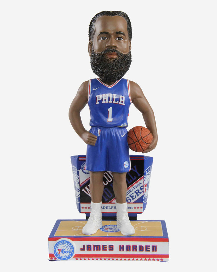 James Harden Philadelphia 76ers Next Stop Bobblehead FOCO - FOCO.com