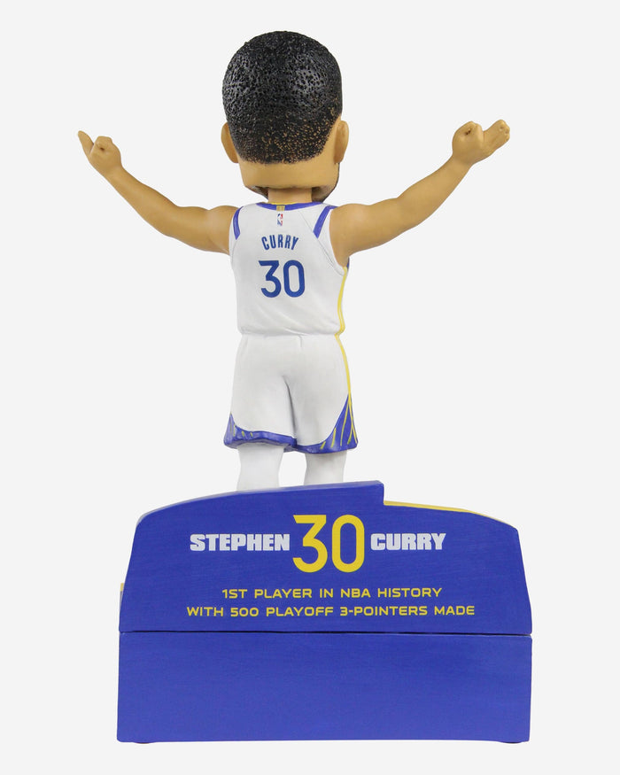 Steph Curry Golden State Warriors Playoff 3-Point Counter Bobblehead FOCO - FOCO.com